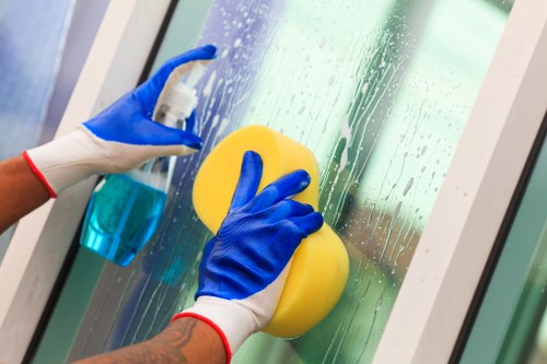 Detailed builders clean in a flat interior after refurbishment in Shepherdsbush
