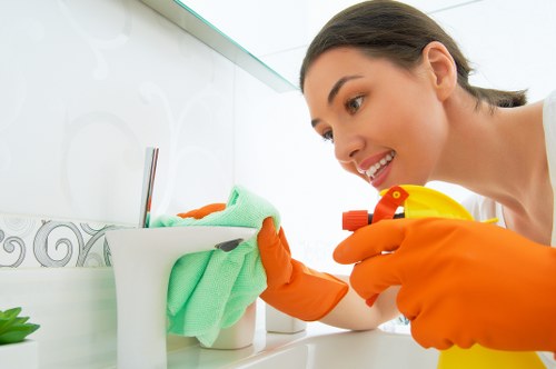 Expert deep cleaning attention to detail in a Shepherds Bush interior