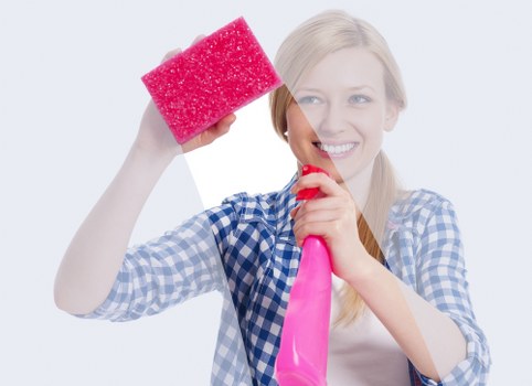 Cleaner treating high-traffic carpet areas in a Shepherdsbush property